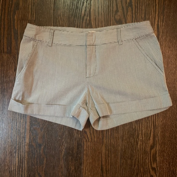 Joie Pinstripe Shorts - Picture 1 of 6